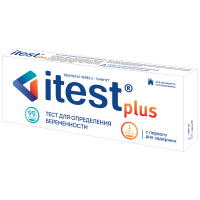 Тест для определения беременности "ITEST PLUS" д\ранней диагностики (полоска)